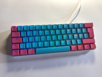 NOS C450 RGB Pro Mini Mechaninė Šviečianti Žaidimų klaviatūra