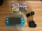 Nintendo Switch Lite, Turquoise, 32GB su Minecraft ir Animal Crossing