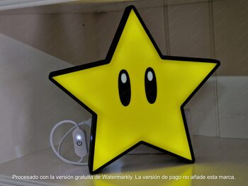Lampara Led Estrella Mario Bros for sale