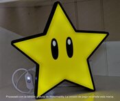 Lampara Led Estrella Mario Bros