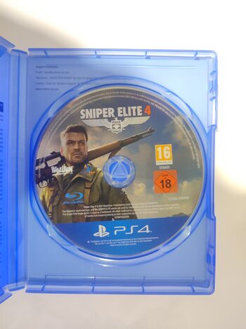 Sniper Elite 4 PlayStation 4