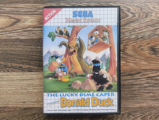 The Lucky Dime Caper Starring Donald Duck SEGA Master System