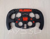 MOD F1 PERSONALIZADO con TU NOMBRE y NÚMERO FAVORITO para Logitech G29 y G923 Ps