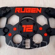 MOD F1 PERSONALIZADO con TU NOMBRE y NÚMERO FAVORITO para Logitech G29 y G923 Ps