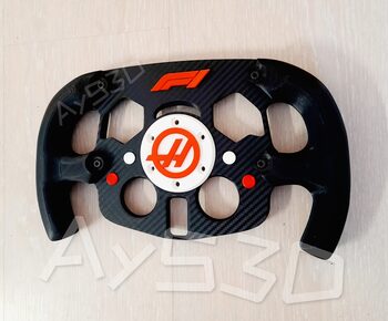 MOD F1 Formula 1 HAAS para Volante Logitech G29 y G923 de PS PlayStation y PC