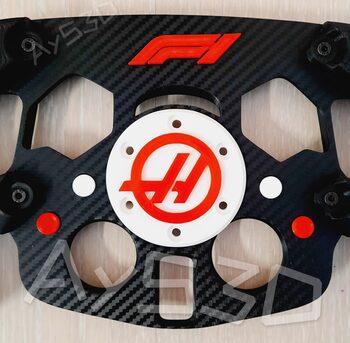 MOD F1 Formula 1 HAAS para Volante Logitech G29 y G923 de PS PlayStation y PC