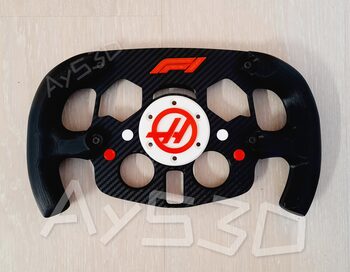 MOD F1 Formula 1 HAAS para Volante Logitech G29 y G923 de PS PlayStation y PC