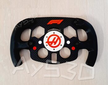 MOD F1 Formula 1 HAAS para Volante Logitech G29 y G923 de PS PlayStation y PC