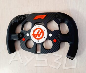 MOD F1 Formula 1 HAAS para Volante Logitech G29 y G923 de PS PlayStation y PC