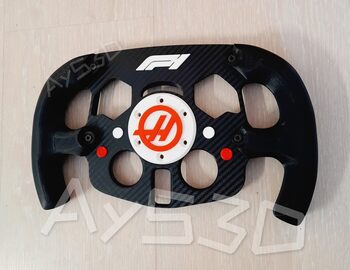 MOD F1 Formula 1 HAAS para Volante Logitech G29 y G923 de PS PlayStation y PC