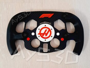 MOD F1 Formula 1 HAAS para Volante Logitech G29 y G923 de PS PlayStation y PC