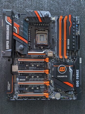 Gigabyte GA-Z170X-SOC FORCE Intel Z170 EATX DDR4 LGA1151 4 x PCI-E x16 Slots Motherboard