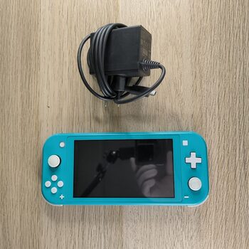 Nintendo Switch Lite Azul Turquesa + SD + Cargador