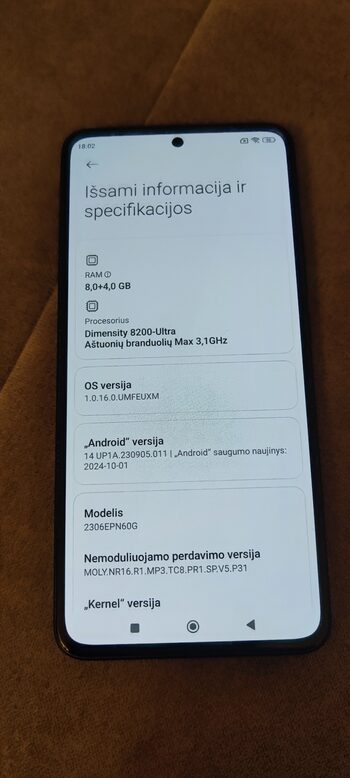 Xiaomi 13t 8+4gb ram 256gb for sale