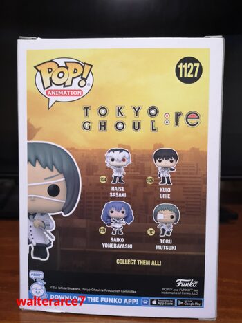 Funko Pop Tokyo Ghoul re 1127 Toru Mutsuki 7c