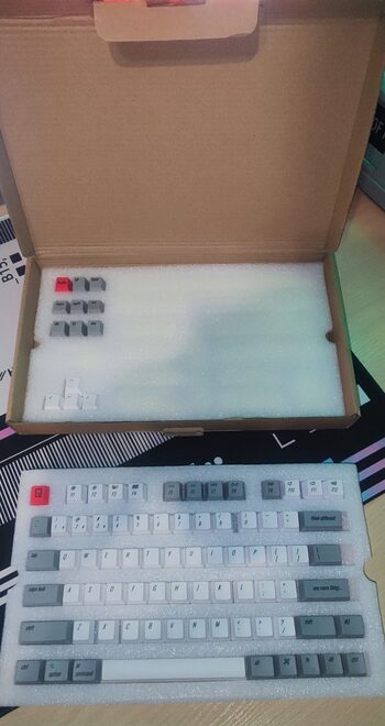 Klaviatūros mygtukai-keycaps Keychron OEM Profile PBT Retro Keycap Set 