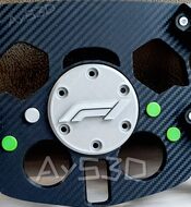 MOD F1 Formula 1 Para Volante Logitech G29 y G923 de PS PlayStation y PC