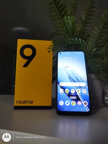 Realme 9 6/128 su pilna komplektacija