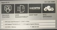 Acer Aspire ES 15