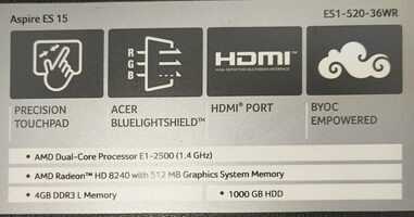 Acer Aspire ES 15