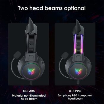 Get  Onikuma X15 Pro Black Cat Ear
