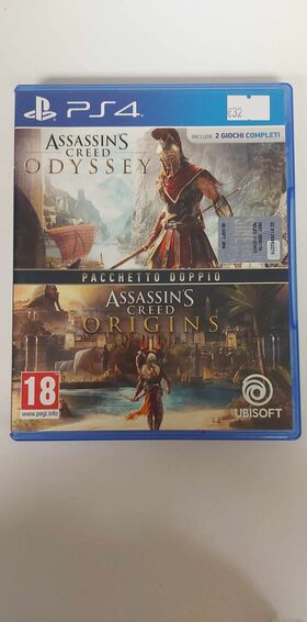 Assassin's Creed Origins + Odyssey Double Pack PlayStation 4