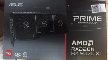 Tarjeta Grafica AMD RX 9070 XT 16GB Asus prime