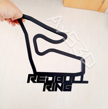 Buy CIRCUITO REDBULLRING decorativo pared para zona gamer de Formula 1 F1 Moto GP