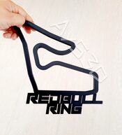 CIRCUITO REDBULLRING decorativo pared para zona gamer de Formula 1 F1 Moto GP