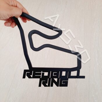 Redeem CIRCUITO REDBULLRING decorativo pared para zona gamer de Formula 1 F1 Moto GP