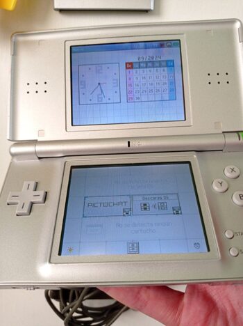 Nintendo ds lite silver con cargador original 