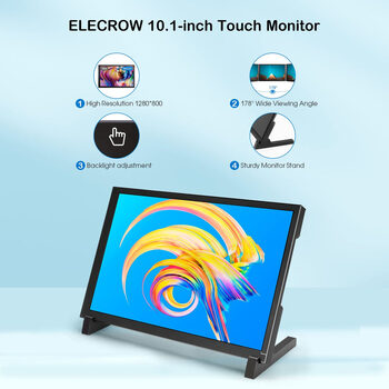 Elecrow 10" 1280x800 monitorius