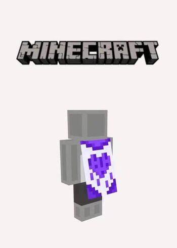 Minecraft Purple Heart Cape (DLC) (PC) Official Website Key GLOBAL