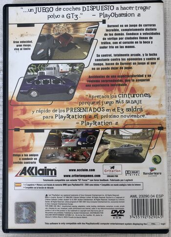 Redeem Burnout PlayStation 2