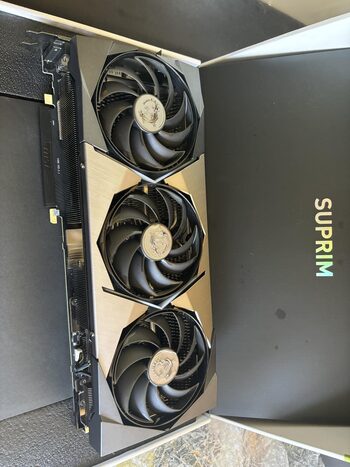 MSI GeForce RTX 3080 SUPRIM 10G 10 GB 1440-1830 Mhz PCIe x16 GPU