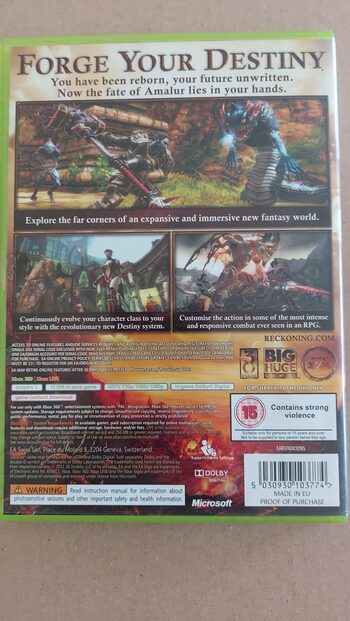 Kingdoms of Amalur: Reckoning Xbox 360