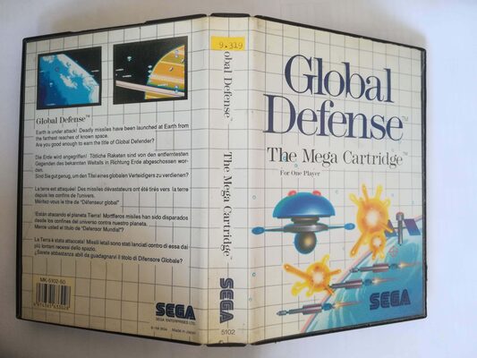 Global Defense SEGA Master System