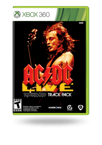AC/DC LIVE: Rock Band Xbox 360