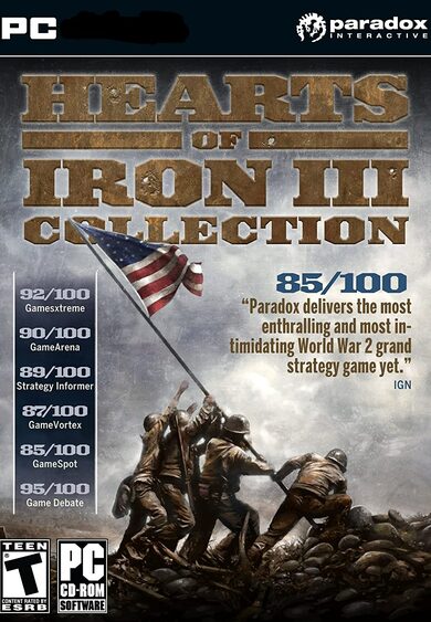 E-shop Hearts of Iron III Collection (PC) Steam Key EUROPE