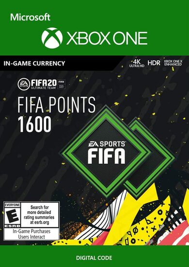 E-shop FIFA 20 - 1600 FUT Points (XBOX ONE) Xbox Live Key GLOBAL