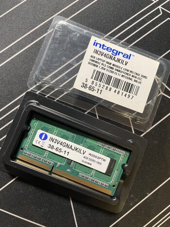 4GB DDR3-1600, Laptop SODIMM RAM