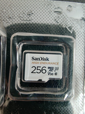 Sandisk High Endurance 256GB microsd atminties kortelė