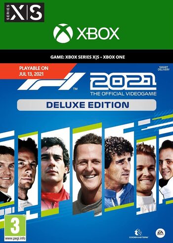 F1 2021 Deluxe Edition Código de XBOX LIVE ARGENTINA