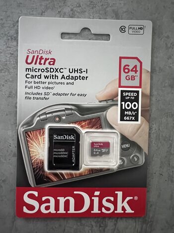 Sandisk Ultra 64gb 100MB/s