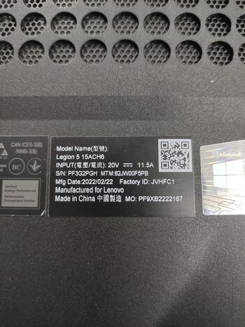 lenovo legion 6L8MR63