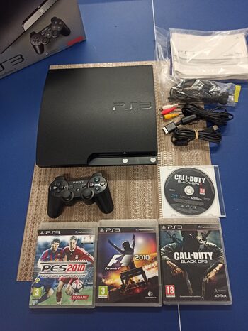 PlayStation 3 Slim, Black, 250GB for sale