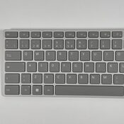 Get Microsoft Surface Bluetooth Keyboard, Surface, Standard, Wireless, Grey