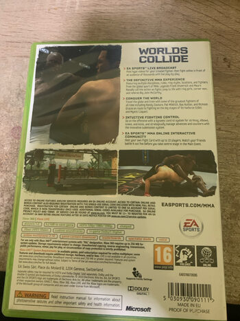 EA SPORTS MMA Xbox 360 for sale