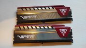 Patriot Viper Elite 8 GB (2 x 4 GB) DDR4-2800 Black / Red PC RAM