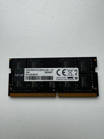 Lexar 32GB 3200MHZ DDR4 LAPTOP RAM